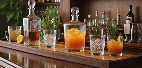 como montar a estação de bar perfeita em casa: guia essencial