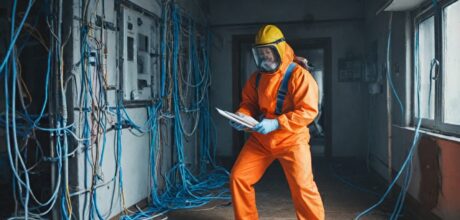 Processos de acabamento e instalação elétrica e hidráulica em casas 3D