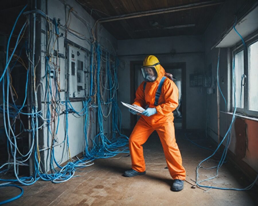 Processos de acabamento e instalação elétrica e hidráulica em casas 3D