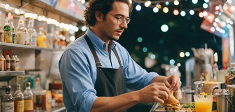 Como ser bartender em eventos de food trucks: guia completo