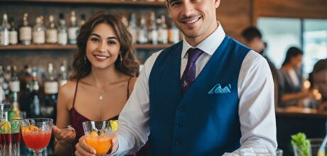 Como atuar como bartender em festas de casamento