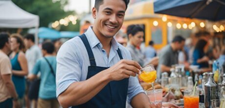 Como ser bartender em eventos de food trucks: guia completo