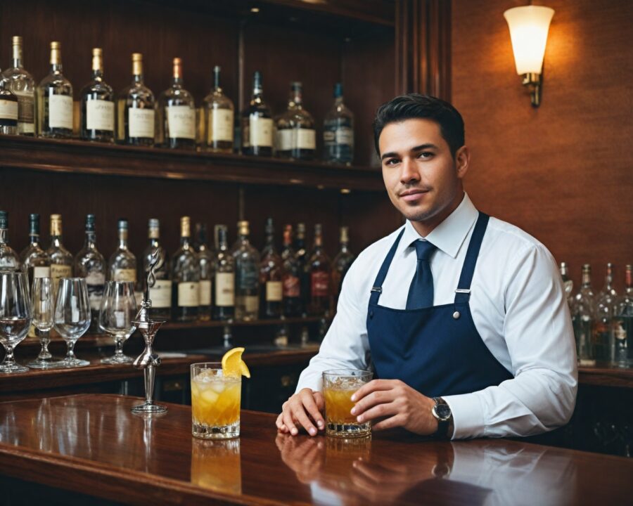 Como trabalhar como bartender em hotéis de luxo