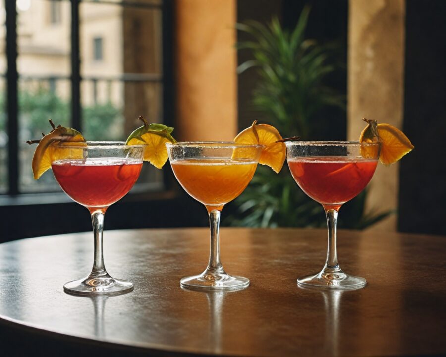 Receitas de cocktails com gin e frutas tropicais