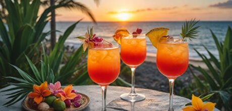 Receitas de cocktails com inspiração caribenha para festas