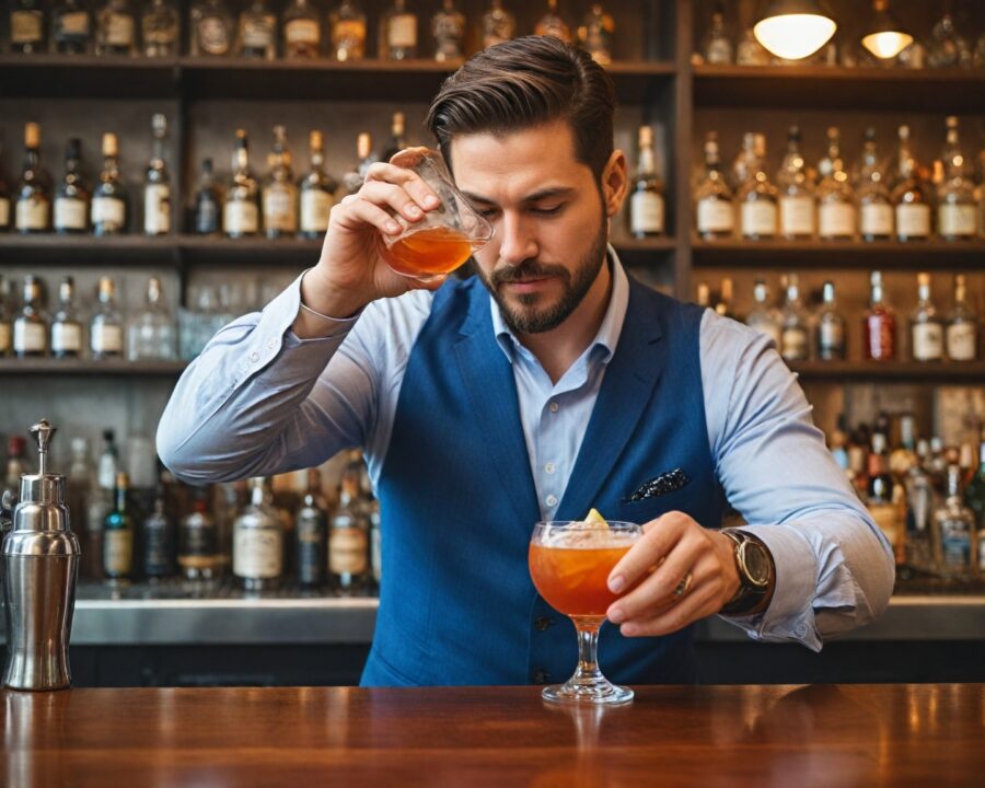 Como criar cocktails com camadas de cores perfeitas