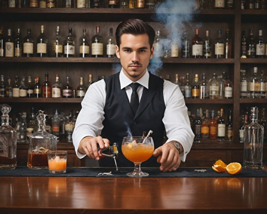 Como criar cocktails com notas defumadas incríveis