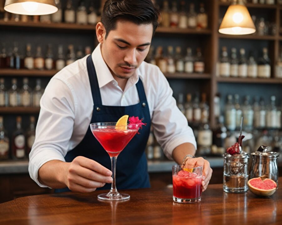 Como fazer cocktails com chá de hibisco deliciosos