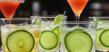 Receitas de cocktails com twist de pepino irresistíveis