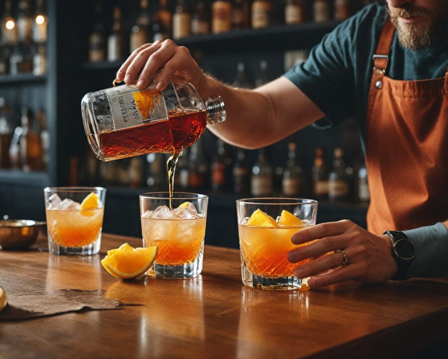 Receita de old fashioned com maple syrup: passo a passo