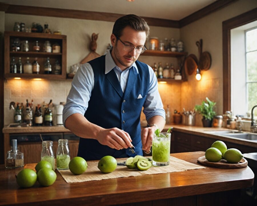 Como fazer a melhor receita de caipiroska de kiwi