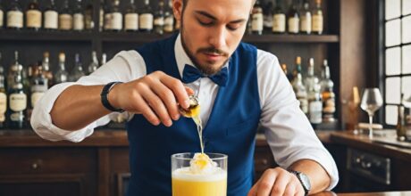 Como fazer receita de pisco sour com bitter aromático