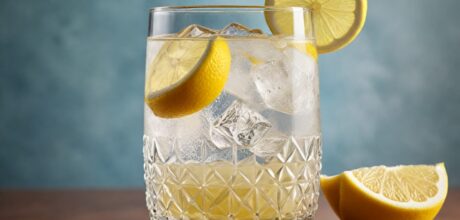 Receita de gin fizz com limão siciliano: passo a passo