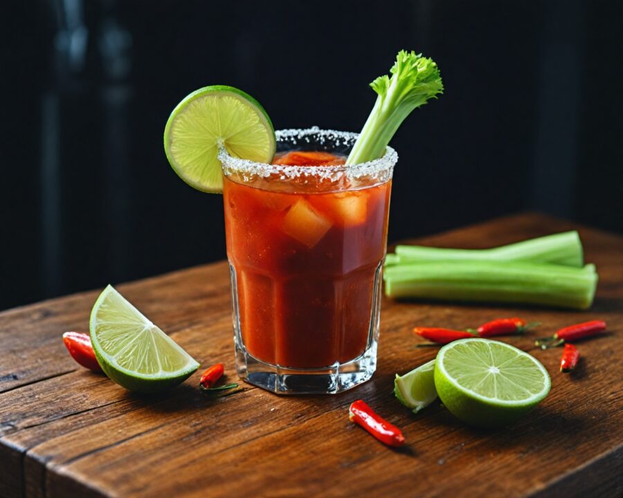Receita de bloody mary com toque picante irresistível