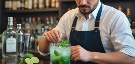 Como fazer receita de southside cocktail com menta
