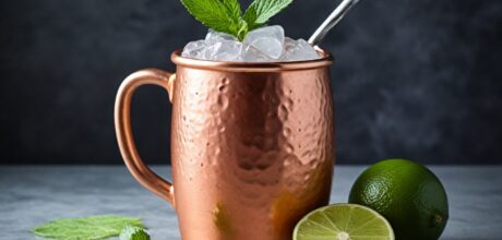 Receita de moscow mule com hortelã: refrescância e sabor
