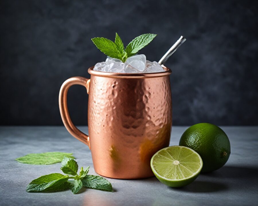 Receita de moscow mule com hortelã: refrescância e sabor
