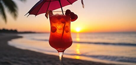 Receita de sex on the beach com framboesa: passo a passo