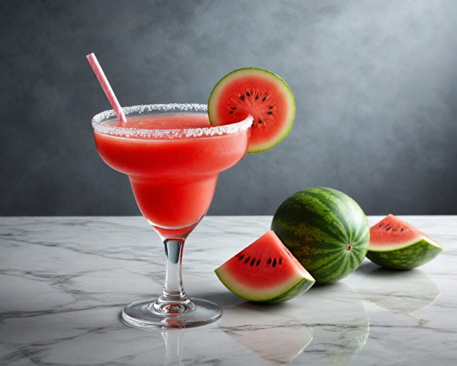 Como fazer a melhor receita de margarita de melancia