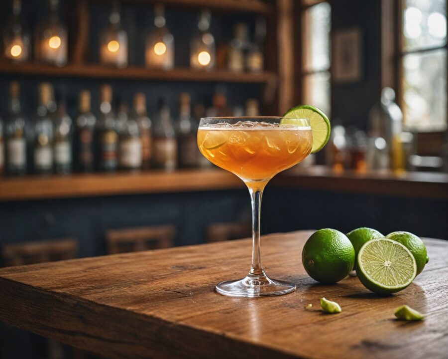 Receita de dark and stormy com cerveja de gengibre fácil