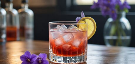 Como fazer receita de aviation com licor de violeta