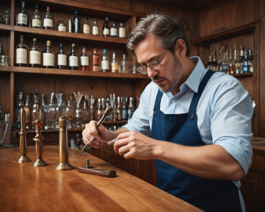 Como escolher utensílios de bar de madeira ideais