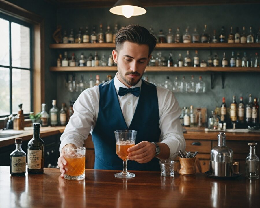 Como utilizar funil pequeno para bitters corretamente