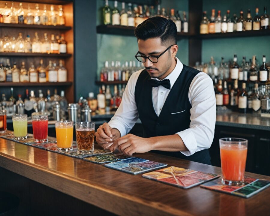 Como escolher um porta-copos estiloso para bar