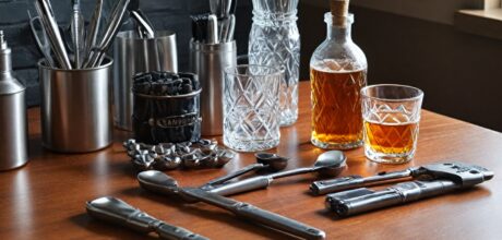 Como organizar utensílios pequenos de bar de forma prática