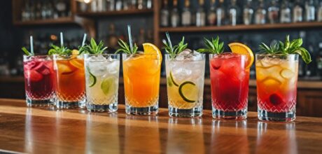 Como escolher copos highball para coquetelaria