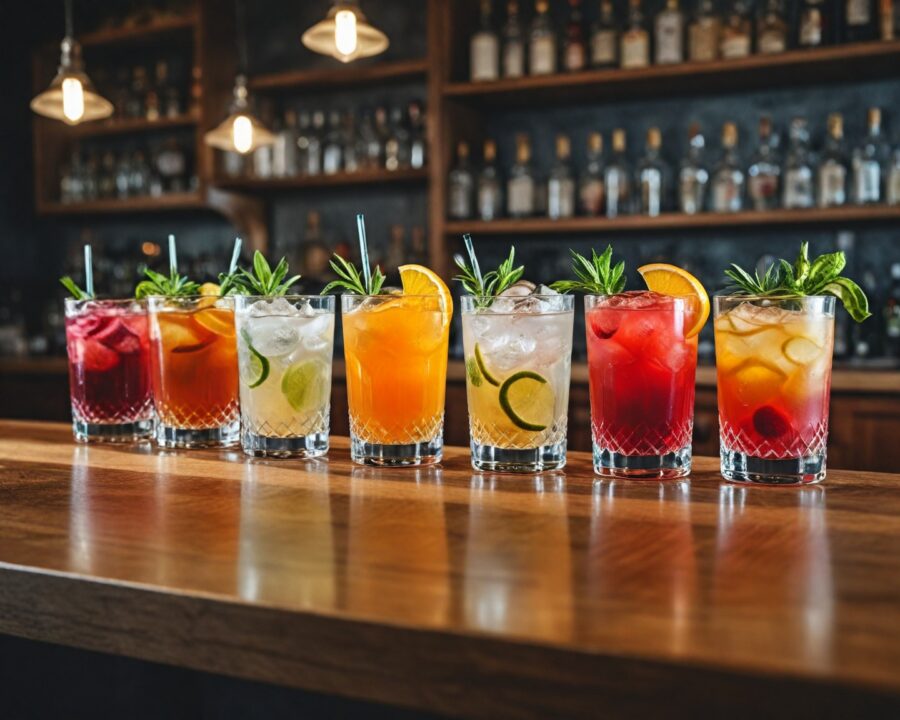 Como escolher copos highball para coquetelaria