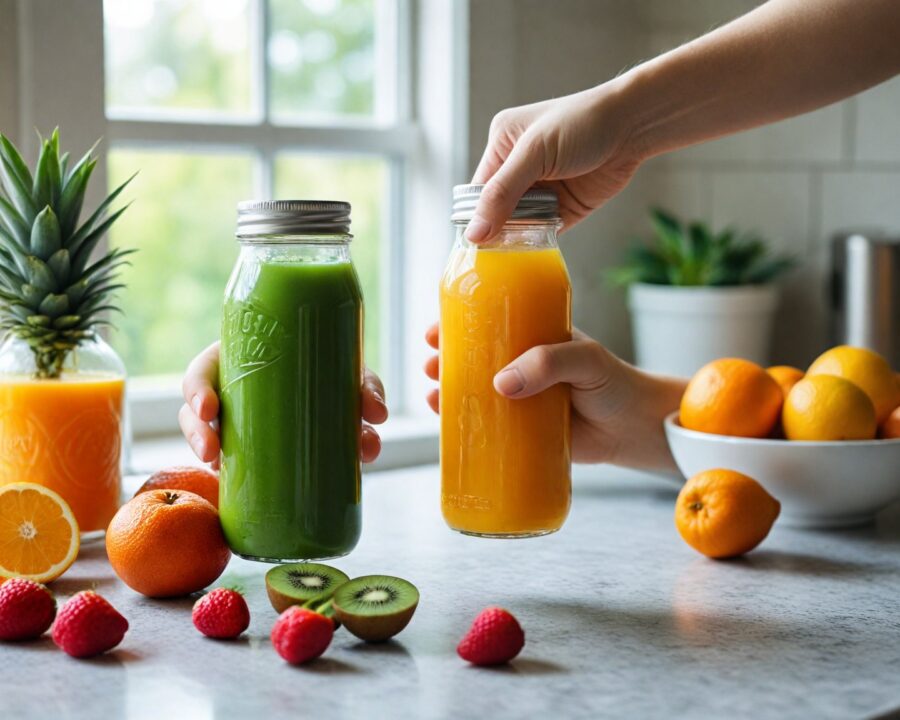 Como escolher garrafas squeeze para sucos naturais