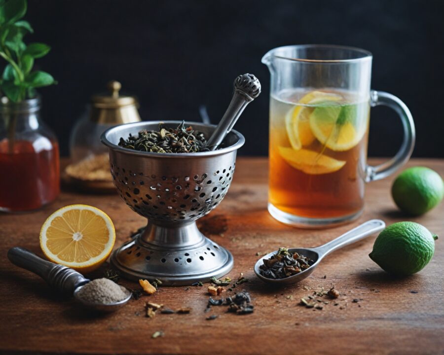 Como escolher o coador de chá ideal para cocktails