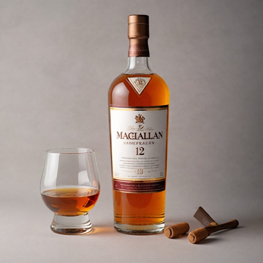 Whisky Macallan Sherry Oak 12 Anos: Elegância Pura em Cada Gole