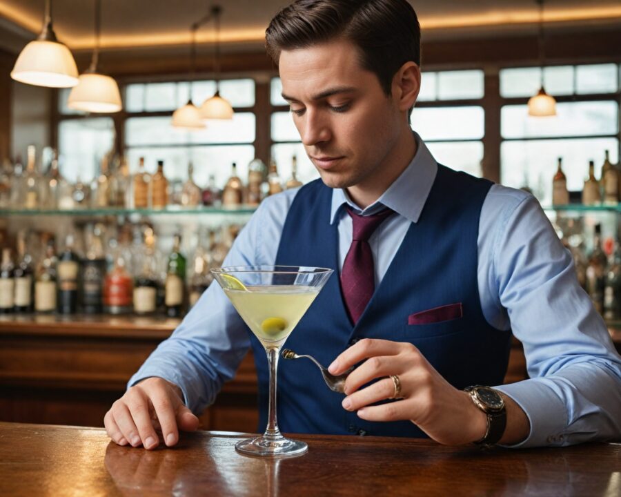 Como preparar a receita de martini dry clássico perfeito