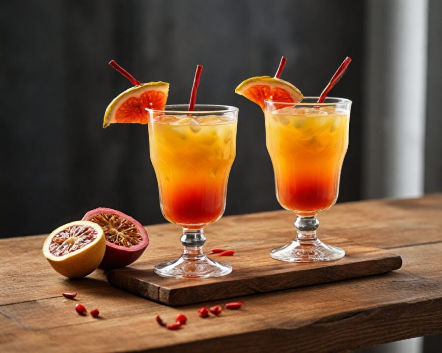 Como fazer drink de vodka com maracujá e pimenta