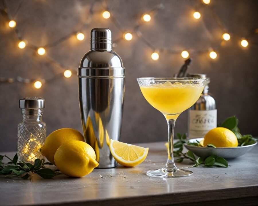 Receita fácil de vodka com limão siciliano para festas