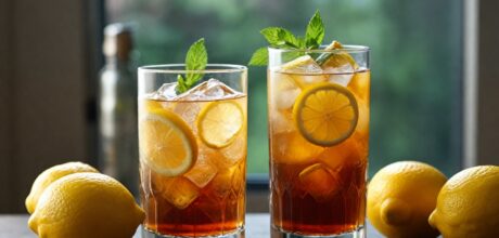 Como fazer drink de vodka com chá gelado perfeito