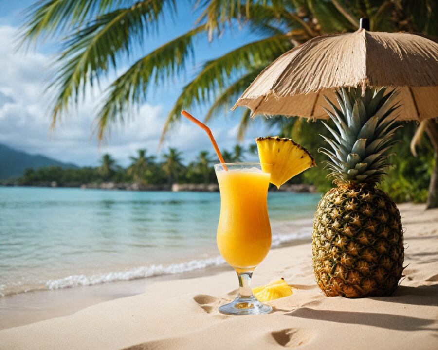 Como fazer drink de vodka com coco e abacaxi perfeito