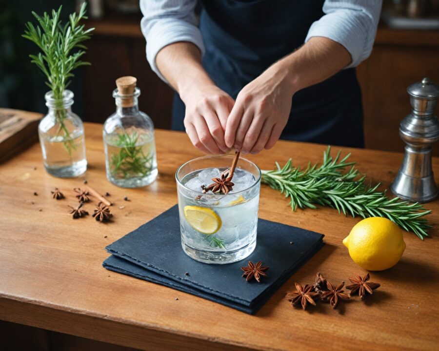 Como preparar uma receita de gin com especiarias perfeita