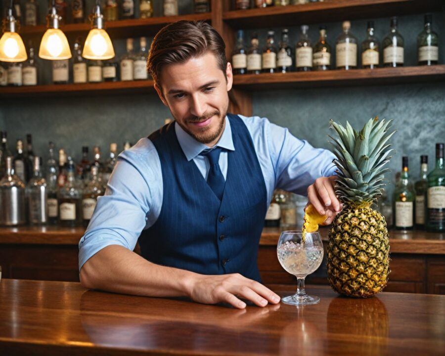 Como fazer drink de gin com abacaxi perfeito