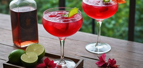Como fazer receita de gin com chá de hibisco perfeita