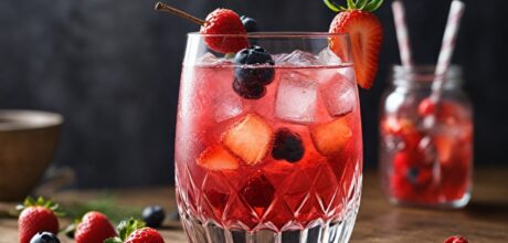Como fazer drink de gin com frutas vermelhas perfeito
