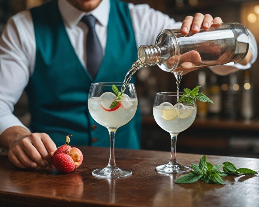 Como fazer drink de gin com lichia perfeito