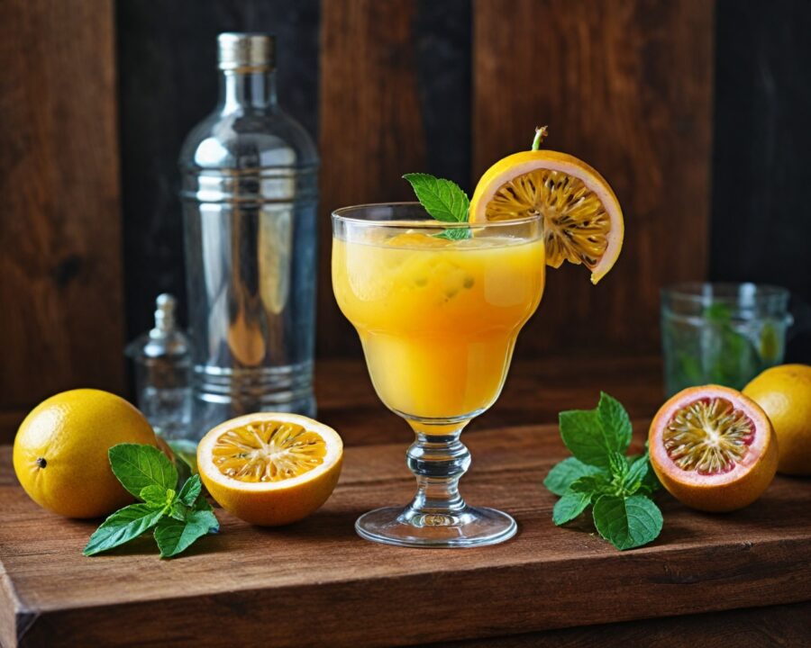 Como fazer drink de gin com maracujá perfeito