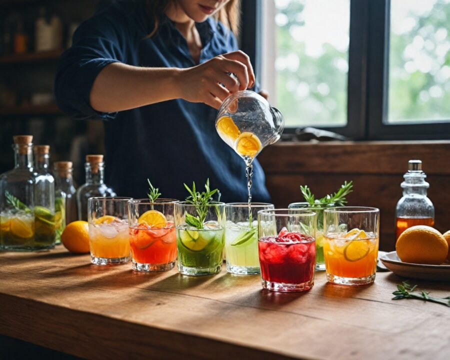 Como fazer receita de gin com xarope artesanal