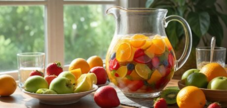 Como fazer coquetel de frutas sem álcool passo a passo