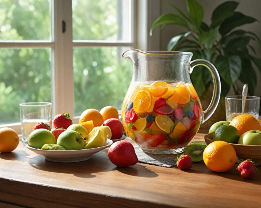 Como fazer coquetel de frutas sem álcool passo a passo