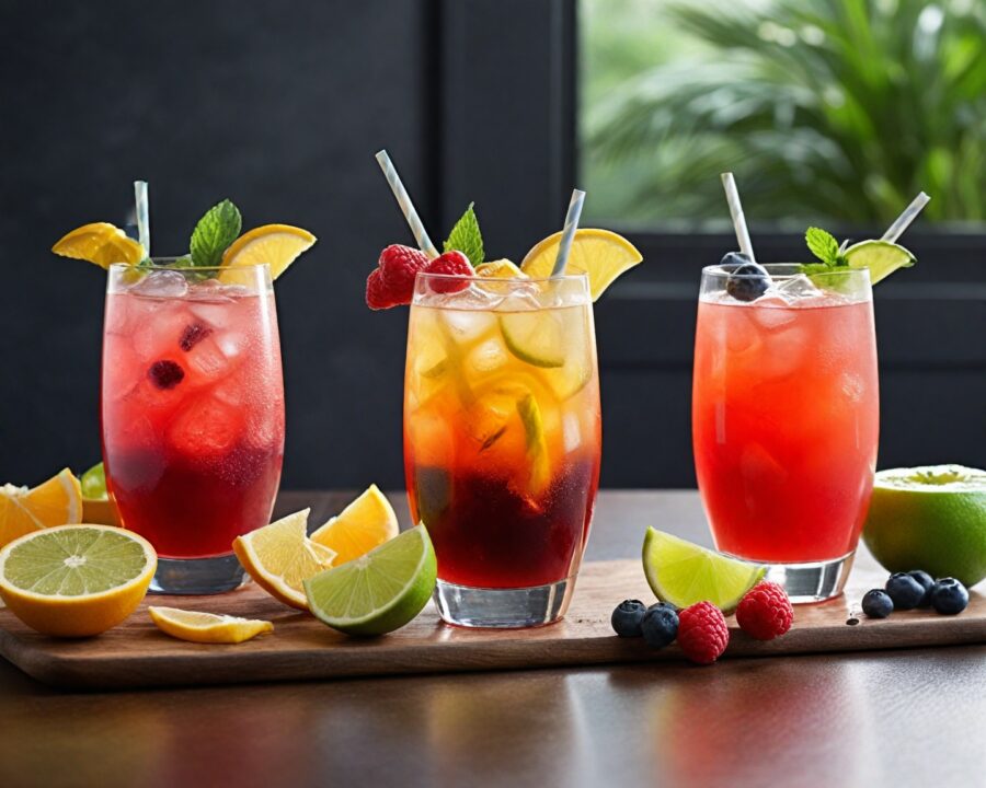 Melhores drinks sem álcool para festas infantis