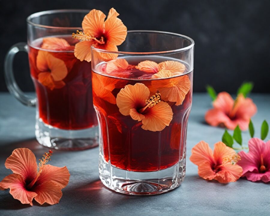 Benefícios do drink sem álcool com hibisco para sua saúde